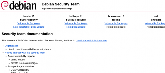 Debian Security Team